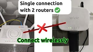 How to connect another router to main router wirelessly  connect 2nd router to main router wireless [upl. by Gudren]