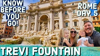 Trevi Fountain Secrets  Rome to Civitavecchia Cruise Port by Train [upl. by Bruyn948]