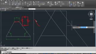 AutoCAD 2016基礎入門教學 045 建構線練習 [upl. by Siocnarf]