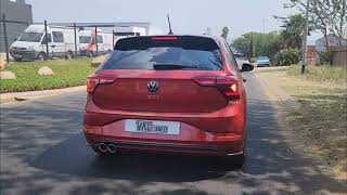 2022 Polo GTi Downpipe exhaust sound  The Fastest and Easiest Way to Improve Performance [upl. by Horwath]