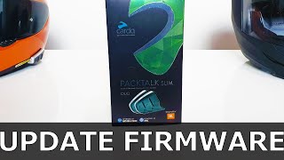 HOW TO UPDATE FIRMWARE OF THE CARDO PACKTALK SLIM [upl. by Irroc803]