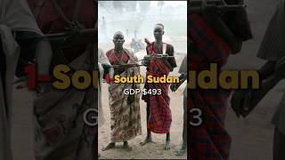 The Worlds Poorest Countries REVEALED  Shocking GDP Numbers🧐😲 [upl. by Nylac]