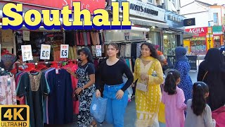 London SOUTHALL Walking Tour 🇬🇧  The INDIA of West London 4K [upl. by Norda921]