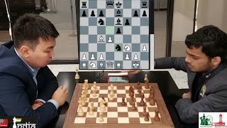 Sanan Sjugirov vs Nihal Sarin [upl. by Nedearb495]