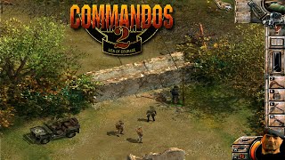 COMMANDOS 2 Men of Courage  Bonus Mission 6  full gameplay walkthrough with commentary HD [upl. by Ahselrac]