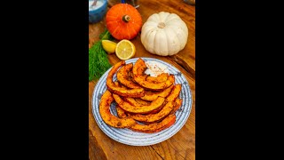 Kürbis Pommes 🍟🎃 fertig in 15 Minuten shorts Mrs Flury Rezept [upl. by Imuya531]