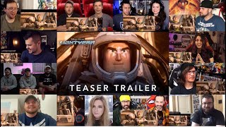 Lightyear  Teaser Trailer Reaction Mashup [upl. by Seidule]