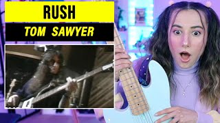 Rush  Tom Sawyer  Singer Bassist Reacts amp Musician Analysis [upl. by Burnight522]