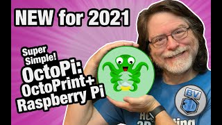 OctoPi 2021 OctoPrint  Raspberry Pi Super Simple Setup Mac amp Win [upl. by Anitnegra]