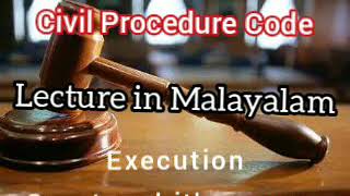 Execution malayalam Court Its powers CPC [upl. by Ephrayim]