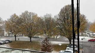 test sneeuw 20 nov 2024 4k60fps 15promax [upl. by Ahsikan564]