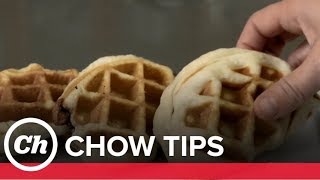 4 Quick Desserts to Make in Your Waffle Maker  CHOW Tip [upl. by Lotus50]