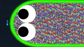 Slitherio AI 200000 Score Epic Slitherio Gameplay 121 [upl. by Taub]