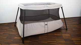 How to set up the BabyBjorn Travel Crib step by step [upl. by Arelus626]