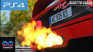 Assetto Corsa  PS4 Ferrari F40 Gameplay [upl. by Cy]