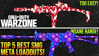 WARZONE New TOP 5 BEST SMG META LOADOUTS After Update WARZONE 3 META [upl. by Audra402]