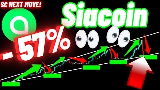 Siacoin SC Crypto Coin Dropped 57 Now What Next [upl. by Amato849]