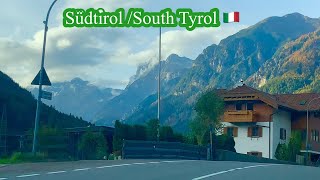 เมื่อ 21102024 South Tyrol ITALY Sterzing nach Gossensasßใบไม้กำลังเปลี่ยนสีสวยงาม [upl. by Htebasyle]