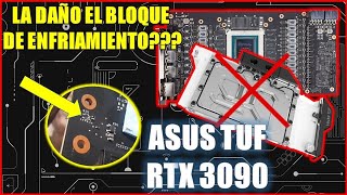 Sin video despues de instalar bloque de enfriamiento Liquido  Rtx 3090 [upl. by Anattar]