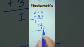 Plus short tricks maths shorts ytshorts youtube yt magic tricks trending [upl. by Liahus]