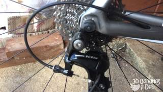 Shimano 5800 105 11spd short cage rear mech can handle 32 cassette [upl. by Halilak192]