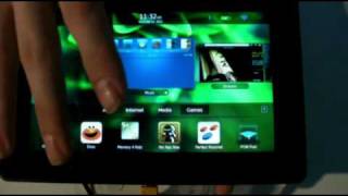 Blackberry Playbook auf dem Mobile World Congress [upl. by Akilaz313]