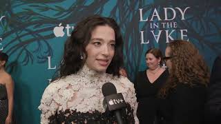 LADY IN THE LAKE Mikey Madison red carpet soundbites  ScreenSlam [upl. by Eisler]