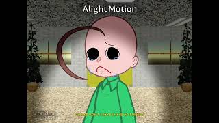 OH OH HI THERE BALDI’SBASICSGacha club ANIMATION [upl. by Savick699]