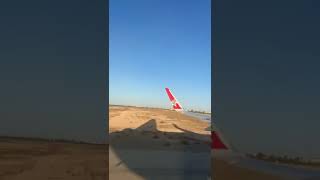 Edelweiss Air Landing in Djerba [upl. by Lettie272]