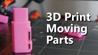 How to design 3D Printable Hinges  Make moving parts [upl. by Aseela]