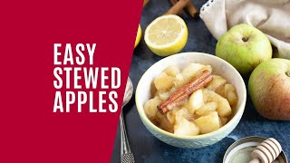 Cinnamon Spiced Stewed Apples [upl. by Asilanna179]