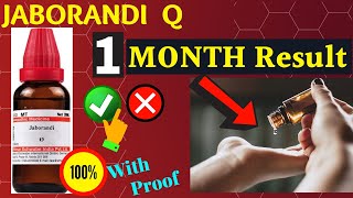 Jaborandi Q Review  Jaborandi Oil Result  गंजापन और बालों का झड़ना [upl. by Ingrim]