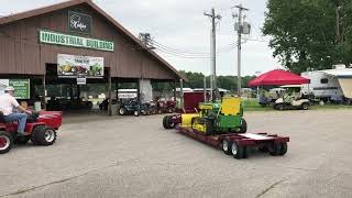 Mini semi truck and lowboy trailer [upl. by Ettereve303]