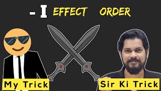 How To Learn Inductive Effect Order  Inductive Effect Order Trick [upl. by Ahsienod]