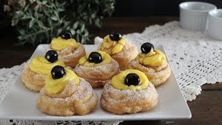 ZEPPOLE FRITTE  ricetta classica [upl. by Fanechka]