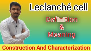 Leclanché cell Definition amp Meaning  Construction And Working Of Leclanche Cell In Hindi [upl. by Nalak122]