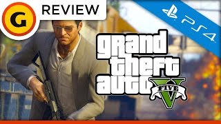 Grand Theft Auto V PS4  Review [upl. by Laban653]