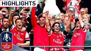 Arsenal vs Hull City  FA Cup Final 2014  Goals amp Highlights [upl. by Fai]