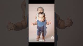 I tried the ai remini baby filter “they all look the same unless you ugly”trending babyfilter [upl. by Jamima]