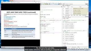 Date and time data types [upl. by Lagasse]