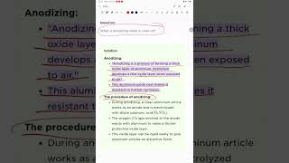 What is anodizing done in case of anodizing corrosionprotection corrosion corr [upl. by Essie676]