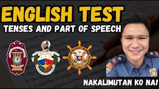 ENGLISH MOCK EXAM  PNPA PMA PMMA MAAP NAPOLCOM Civil Service Exam Reviewer [upl. by Valaria]