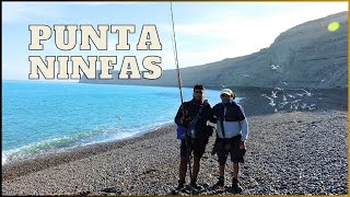 Pesca en PUNTA NINFAS  Patagonia Argentina  Chubut [upl. by Madancy]