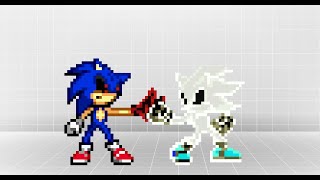 Dark Sonic vs Sonicexe WIP [upl. by Greenwell618]