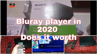 sony bluray player bdp s1500 Unboxing  Cheapest Sony bluray player under 7000 inr [upl. by Avle865]