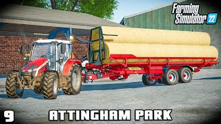 BIGGER THAN IT LOOKS  Attingham Park COOP  Farming Simulator 22  Episode 9 [upl. by Cindee]