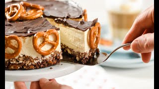 Brezel Torte  Rezept [upl. by Lundquist]