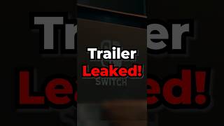 SWITCH 2 TRAILER LEAKED [upl. by Avruch]