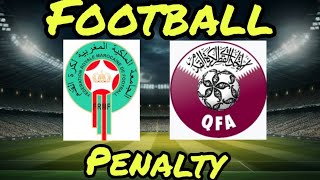 Friendly Match Morocco  Qatar 20232024 penalty [upl. by Namlas]