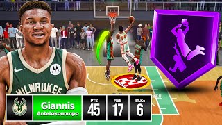 PRIME MVP GIANNIS ANTETOKOUNMPO BUILD is UNREAL in NBA 2K24 [upl. by Erdne521]